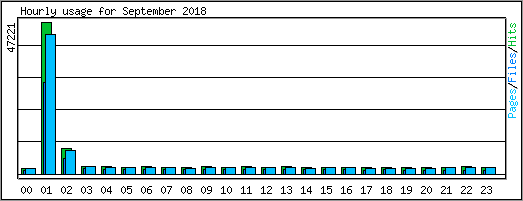 Hourly usage