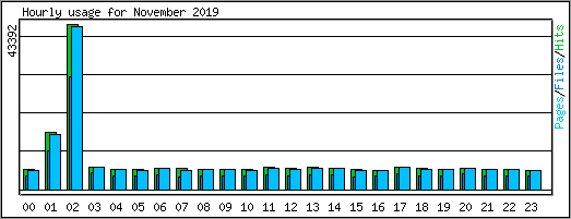 Hourly usage