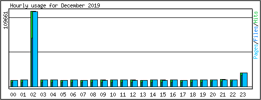 Hourly usage