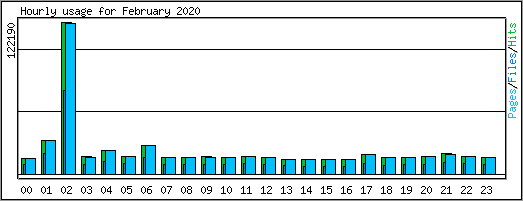 Hourly usage