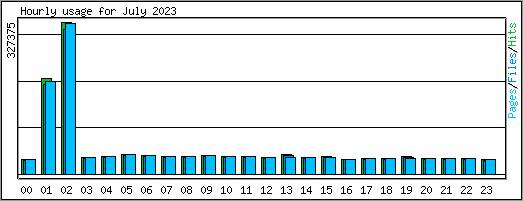 Hourly usage