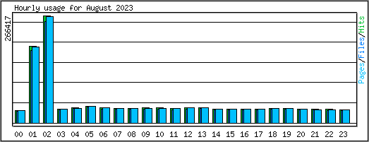 Hourly usage