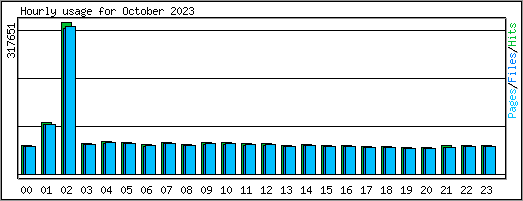 Hourly usage