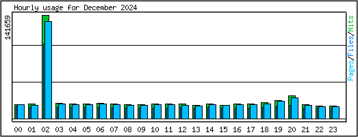Hourly usage