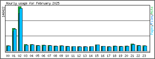 Hourly usage